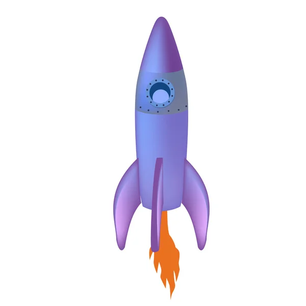 Rocket vector icon speed acceleration — Διανυσματικό Αρχείο