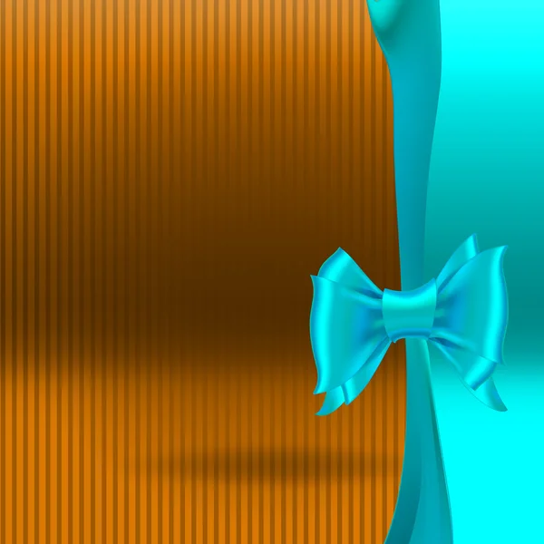 나비 리본 선물 벡터 패턴 배경 질감 디자인, 코일된 튜브 롤 — 스톡 벡터
