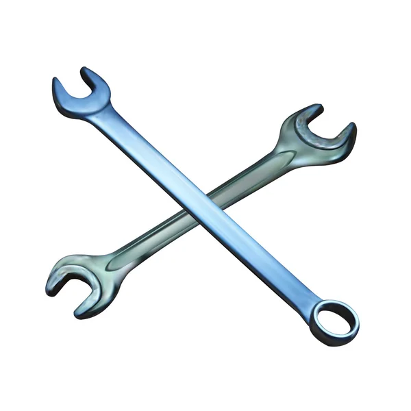 Wrench vector isolated object on a white background — Stock Vector