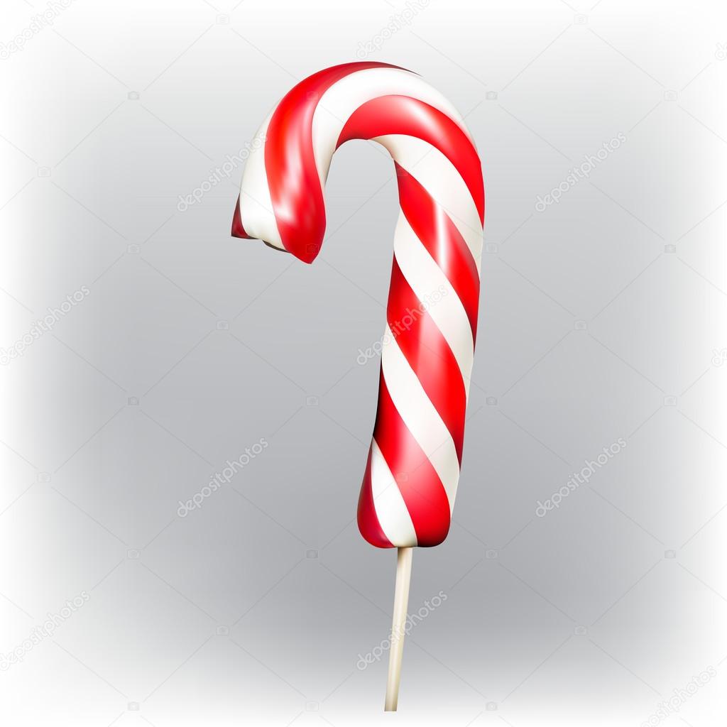 candy, sucking on a stick vector