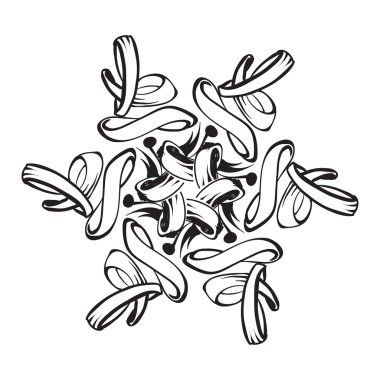 el vintage çerçeve Barok öğeleri reklam için vintage tarzı çizim, logo veya metin kaydırma liste siyah ve beyaz çerçeve süsleme, vektör