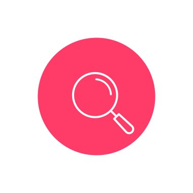 Büyüteç simgesi, vektör büyüteç ya da hoparlör işareti.