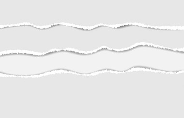 Yırtık kağıt taşıyıcısı. Kağıt yırtılmış..