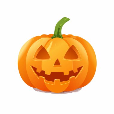 Cadılar Bayramı balkabağı Mutlu oyulmuş ifade sembolü şenlik gecesi