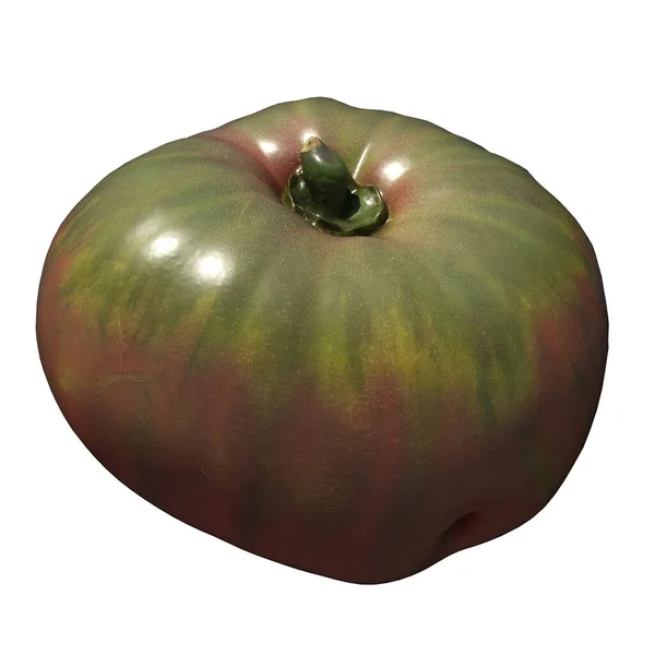 Ilustracja Pomidora Izolowana Białym Tle — Zdjęcie stockowe