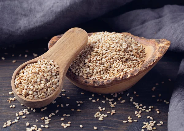 Sesame Seeds Bowl — Stock Photo, Image