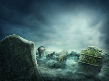  Spooky mezarlığı
