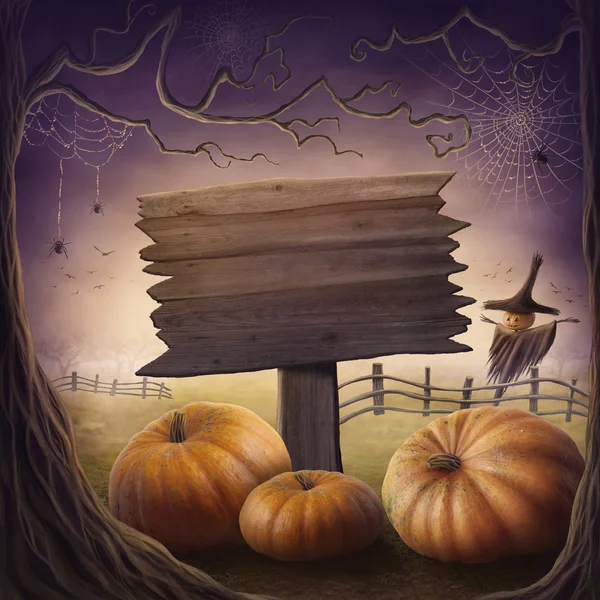 Halloween pumpor — Stockfoto