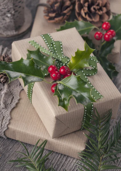 Christmaspresent — Stockfoto