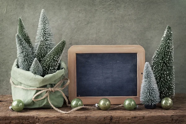 Retro decoratie van Kerstmis — Stockfoto