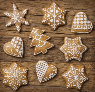 gingerbread Noel kurabiyeleri