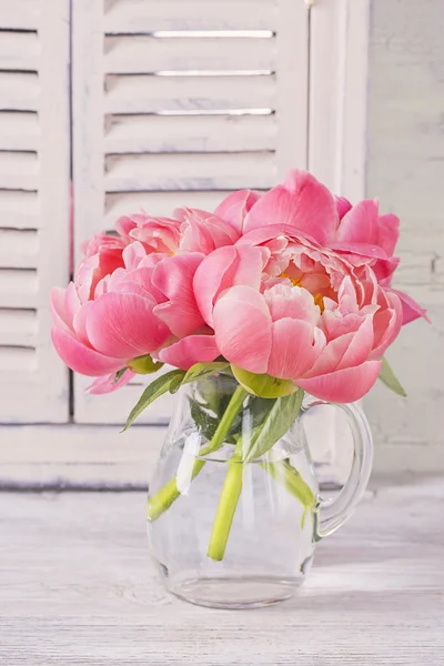 Peony flowers — Stock Photo, Image