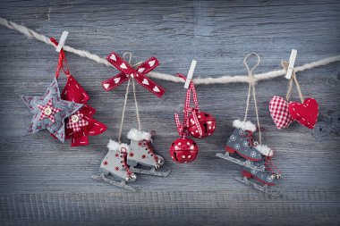 Noel ahşap dekorasyon