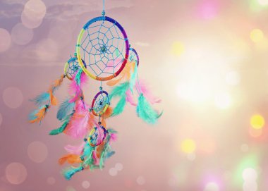 Dream catcher bokeh clipart