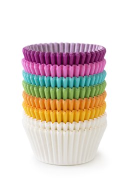 Renkli cupcake durumlarda
