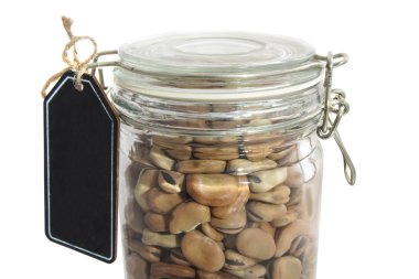 kavanoz içinde fasulye