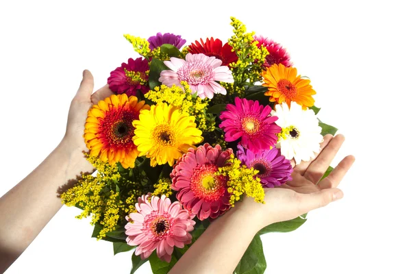 Beautiful colorful bouquet — Stock Photo, Image