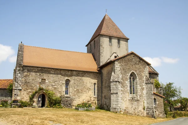 Franse oude kerk — Stockfoto