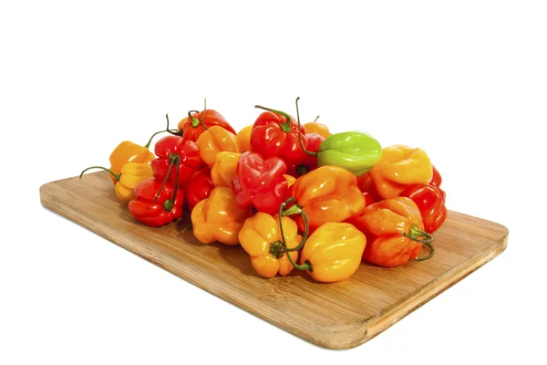 Färska hoade Chilipeppar — Stockfoto