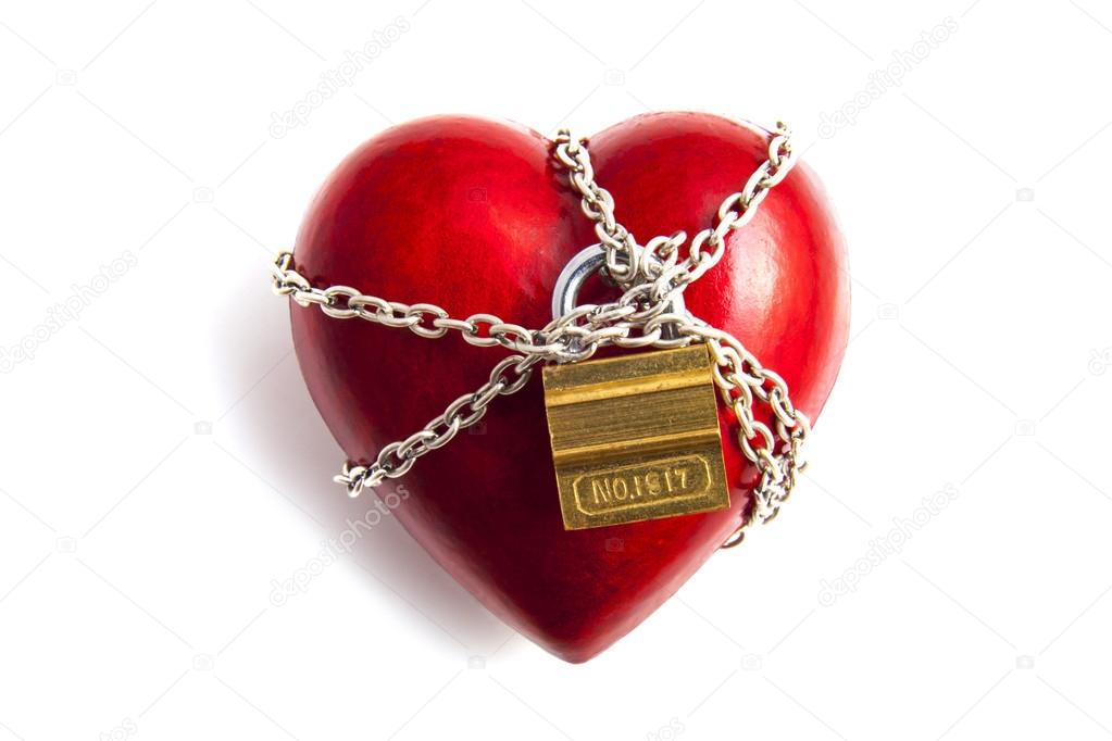Heart in chains