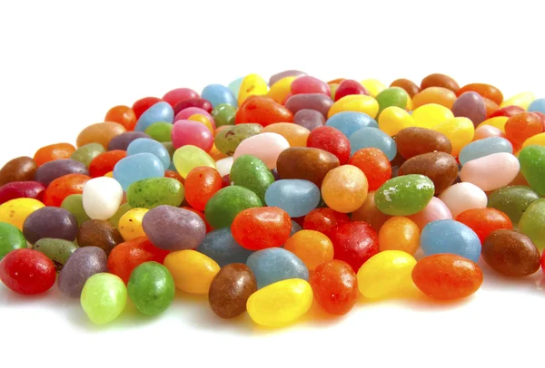 Barevné jellybeans — Stock fotografie