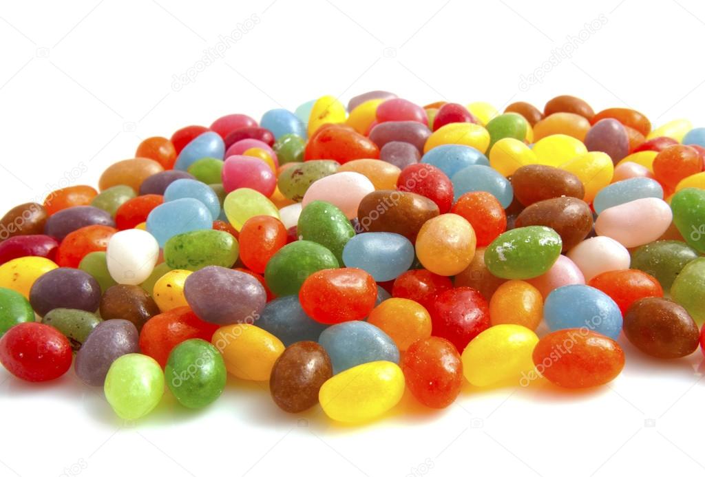 Colorful jellybeans