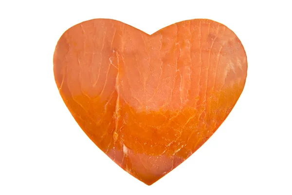 Čerstvý losos srdce — Stock fotografie