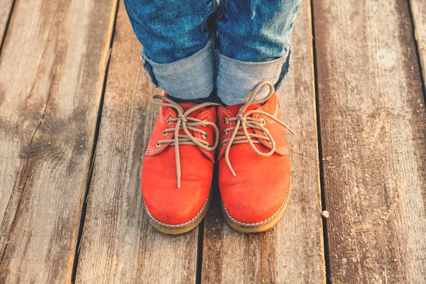 Zapatos rojos — Foto de Stock