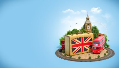 Londra seyahat kavramı