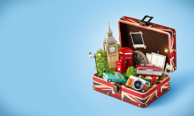 Londra seyahat kavramı
