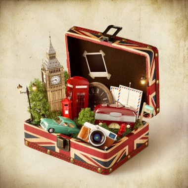 Londra seyahat kavramı
