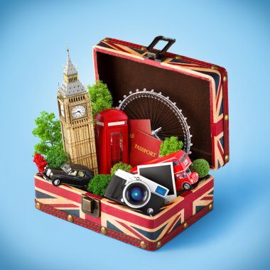 Londra seyahat kavramı
