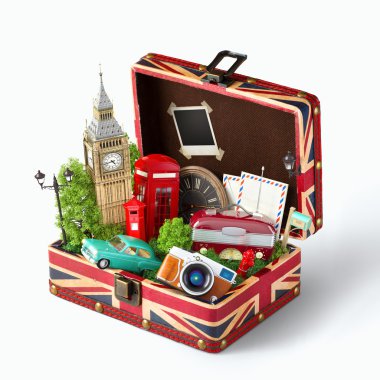 Londra seyahat kavramı