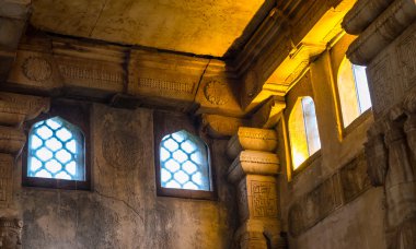 Geleneksel Hint kale içinde pencere eşiği