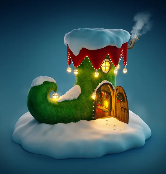 Amazing fairy house — Stock Photo, Image