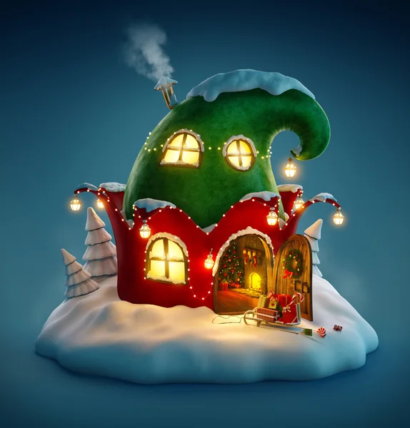 Amazing fairy house — Stock Photo, Image