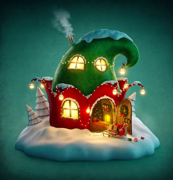 Amazing fairy house — Stock Photo, Image