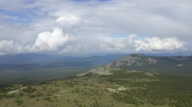 Rige Zigalga 'nın hava manzarası, Nurgush in cloud, the Southern Ural