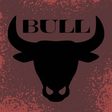 Logo bar boğa birası kırmızı siyah