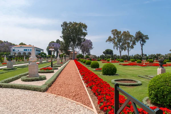 6 Mayıs 2017. Acre, İsrail 'deki Bahai bahçeleri