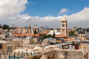 Kudüs 'ün Yahudi mahallesindeki 
