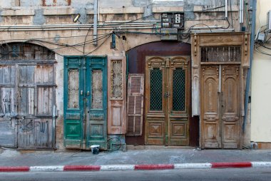 Jaffa 'da antika kapılar. İsrail