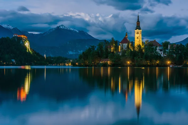 Kościół bled Obrazy Stockowe bez tantiem