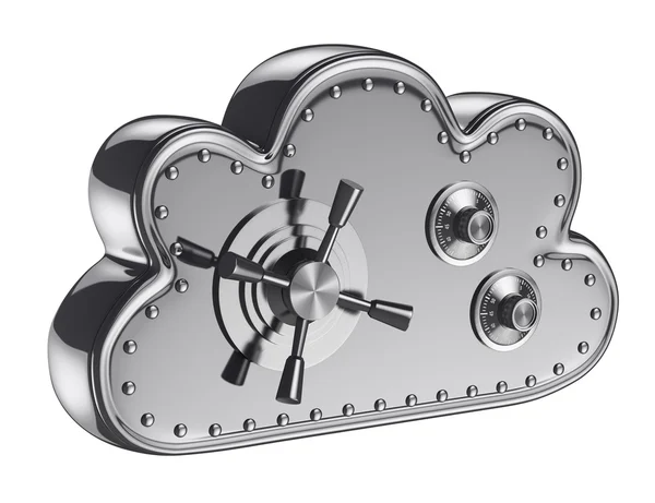 3D Cloud security — Stock Photo, Image