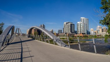 East village Calgary manzarası 