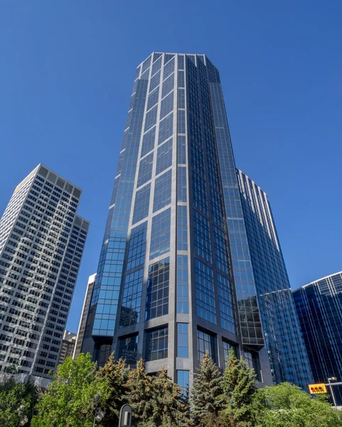 Modern office towers on June 5, 2016 in Calgary — Stock Photo, Image