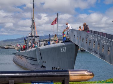  Pearl Harbor denizaltı USS kel balık 