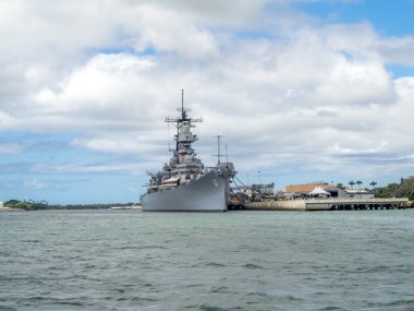 USS Missouri battleship museum  clipart