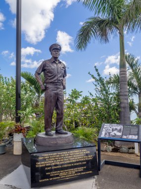 Uss Missouri'de Amiral Nimitz'in durumu 