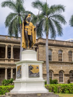 Kral Kamehameha ben heykel Honolulu, Hawaii